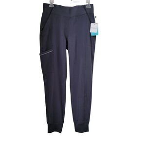 Cherokee Infinity Size S Gray Mid Rise Jogger Scrub Pants, NEW with Tag